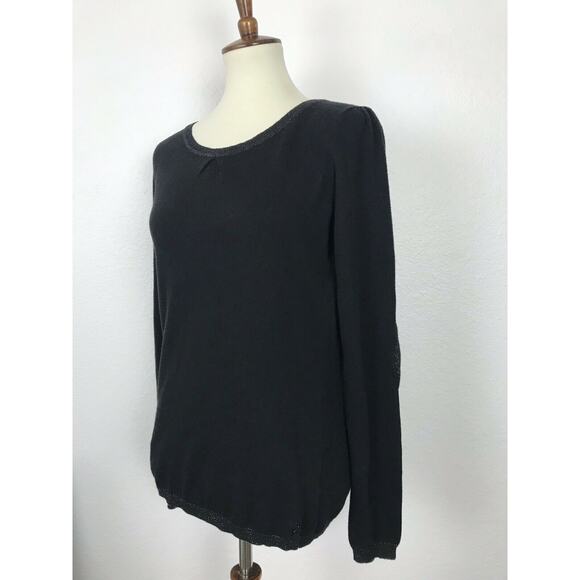 Maison Scotch Elbow Patches Pullover Sweater - Picture 5 of 10